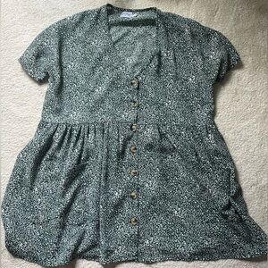 Princess Polly Green Dress | Size 0